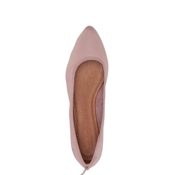 Frye Women's Regina Leather Pointed Toes Taupe Ballet Flats Size 9 - Picture 4 of 13